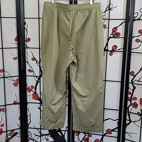 Tory Burch nwt SAILOR PANT in light olive green. - Picture 4 of 16